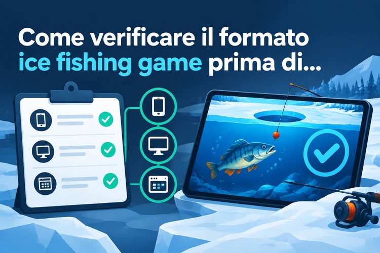 Come verificare il formato ice fishing game prima di iniziare