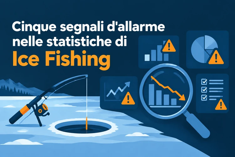 Cinque segnali d'allarme nelle statistiche di Ice Fishing